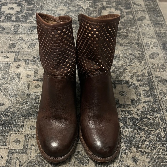Bed Stu Brown Ankle leather Boots - Picture 2 of 8